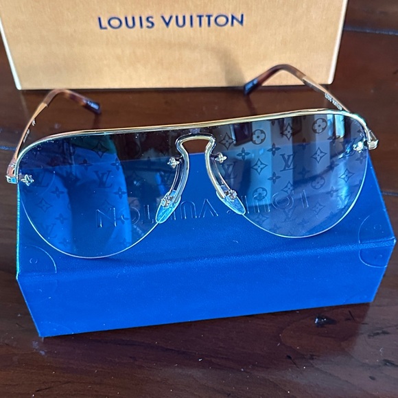 Auth. Louis Vuitton grease mask sunglasses z1469u - Picture 12 of 15